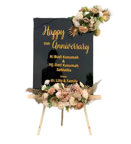 Papan Bunga Akrilik luragung