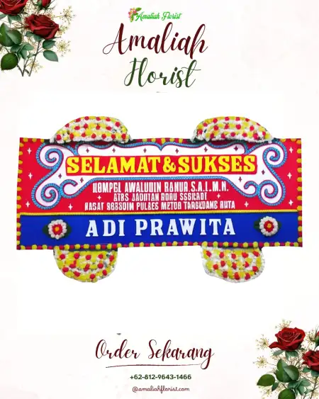 Papan Bunga Ucapan Selamat luragung